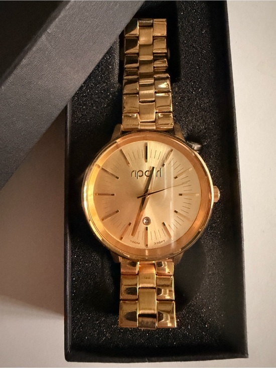 Rip Curl Gold Stainless Steel Bracelet Watch main image 11